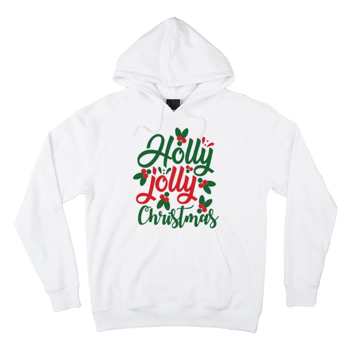 Holly Jolly Babe Festive Christmas Cheer Hoodie