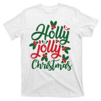 Holly Jolly Babe Festive Christmas Cheer T-Shirt