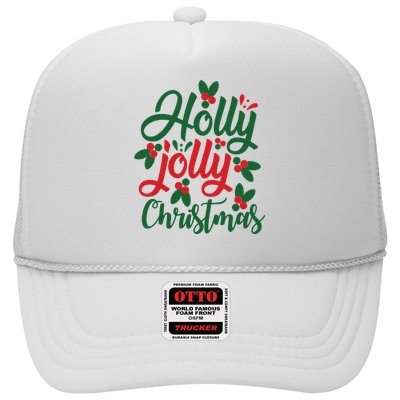 Holly Jolly Babe Festive Christmas Cheer Trucker Hat