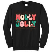 Holly Jolly Christmas Celebration Tall Sweatshirt