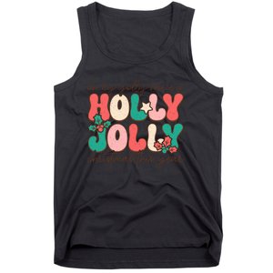 Holly Jolly Christmas Celebration Tank Top