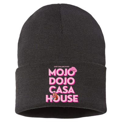 House Just Chilling In My Mojo Dojo Casa Sustainable Knit Beanie