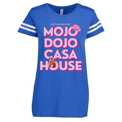 House Just Chilling In My Mojo Dojo Casa Enza Ladies Jersey Football T-Shirt