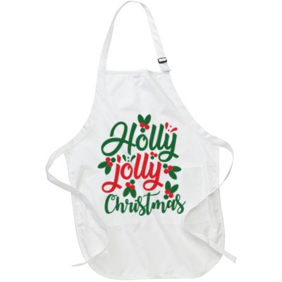 Holly Jolly Christmas Festive Gift Apron