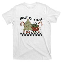 Holly Jolly Dude Christmas Dtf Transfer Ready To Press Direct To Film T-Shirt