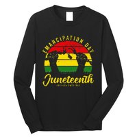 Happy Juneteenth Day Emancipation Juneteenth Melanin Long Sleeve Shirt