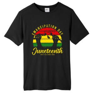 Happy Juneteenth Day Emancipation Juneteenth Melanin Tall Fusion ChromaSoft Performance T-Shirt