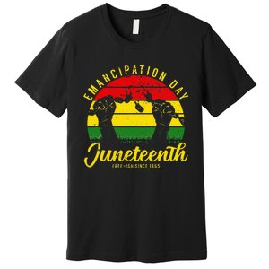 Happy Juneteenth Day Emancipation Juneteenth Melanin Premium T-Shirt