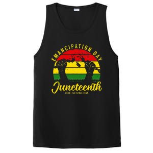 Happy Juneteenth Day Emancipation Juneteenth Melanin PosiCharge Competitor Tank