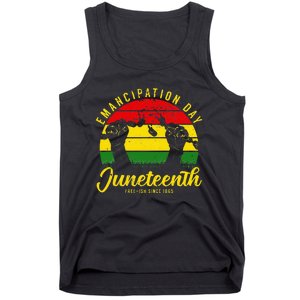 Happy Juneteenth Day Emancipation Juneteenth Melanin Tank Top