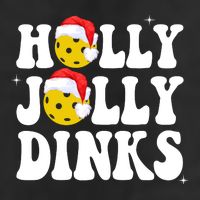 Holly Jolly Dinks Pickleball Christmas Cool Comfort Performance Bucket Hat