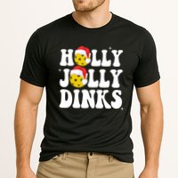 Holly Jolly Dinks Pickleball Christmas Cooling Performance Crew T-Shirt