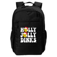 Holly Jolly Dinks Pickleball Christmas Backpack
