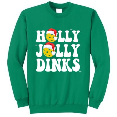 Holly Jolly Dinks Pickleball Christmas Sweatshirt
