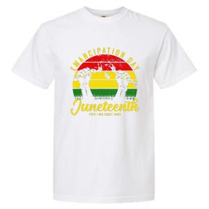 Happy Juneteenth Day Emancipation Juneteenth Melanin Garment-Dyed Heavyweight T-Shirt