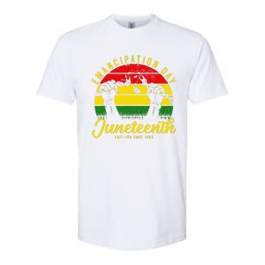 Happy Juneteenth Day Emancipation Juneteenth Melanin Softstyle CVC T-Shirt