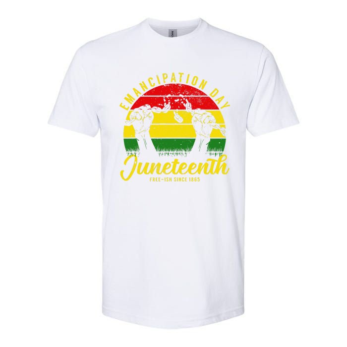 Happy Juneteenth Day Emancipation Juneteenth Melanin Softstyle CVC T-Shirt