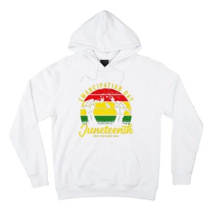 Happy Juneteenth Day Emancipation Juneteenth Melanin Hoodie