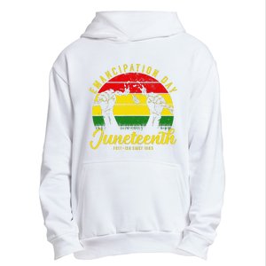 Happy Juneteenth Day Emancipation Juneteenth Melanin Urban Pullover Hoodie