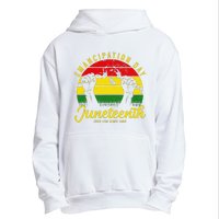 Happy Juneteenth Day Emancipation Juneteenth Melanin Urban Pullover Hoodie