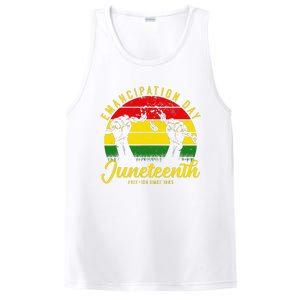 Happy Juneteenth Day Emancipation Juneteenth Melanin PosiCharge Competitor Tank