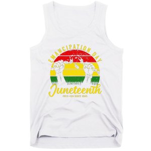 Happy Juneteenth Day Emancipation Juneteenth Melanin Tank Top