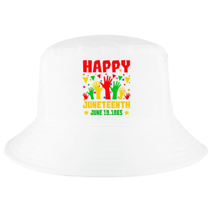 Happy Juneteenth Day Freedom Gift Cool Comfort Performance Bucket Hat