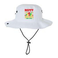 Happy Juneteenth Day Freedom Gift Legacy Cool Fit Booney Bucket Hat