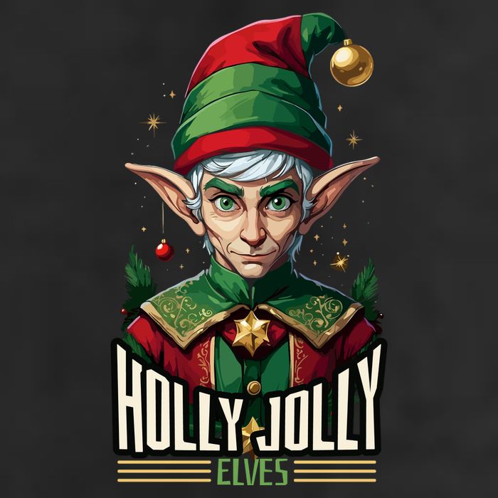 Holly Jolly Elves Cool Comfort Performance Bucket Hat