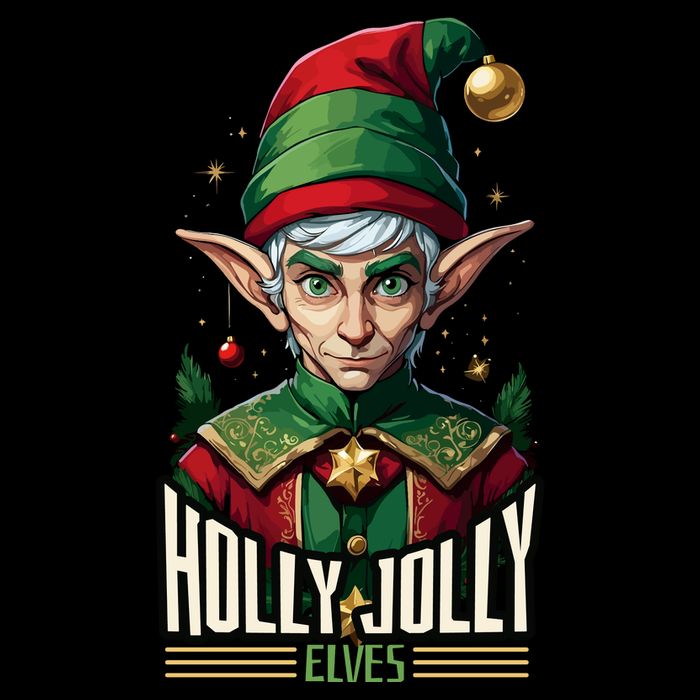 Holly Jolly Elves Cooling Performance Crew T-Shirt