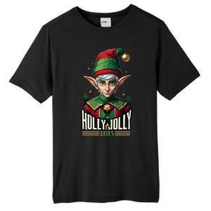 Holly Jolly Elves Tall Fusion ChromaSoft Performance T-Shirt