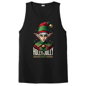 Holly Jolly Elves PosiCharge Competitor Tank