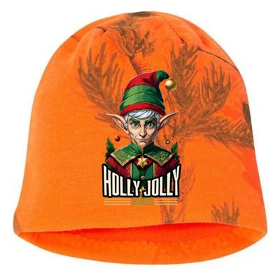 Holly Jolly Elves Kati - Camo Knit Beanie