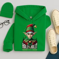 Holly Jolly Elves Hoodie