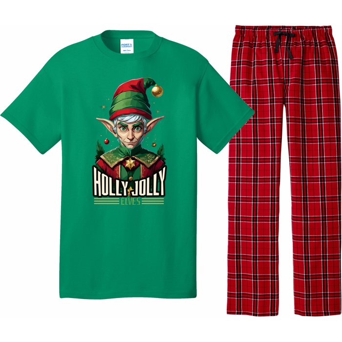 Holly Jolly Elves Pajama Set