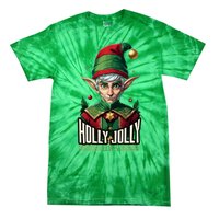 Holly Jolly Elves Tie-Dye T-Shirt