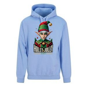 Holly Jolly Elves Unisex Surf Hoodie