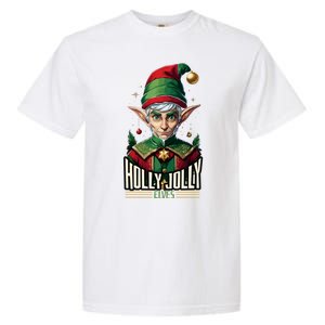 Holly Jolly Elves Garment-Dyed Heavyweight T-Shirt