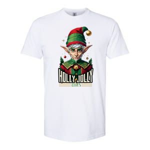 Holly Jolly Elves Softstyle CVC T-Shirt