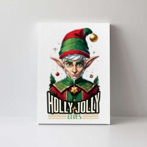 Holly Jolly Elves Canvas