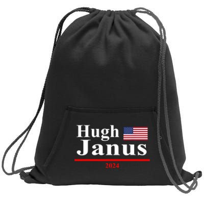 Hugh Janus Funny Presidential Election President 2024 Sweatshirt Cinch Pack Bag