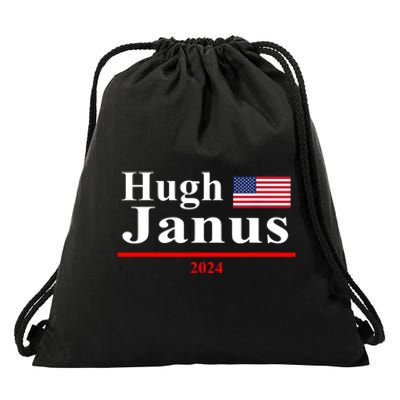 Hugh Janus Funny Presidential Election President 2024 Drawstring Bag