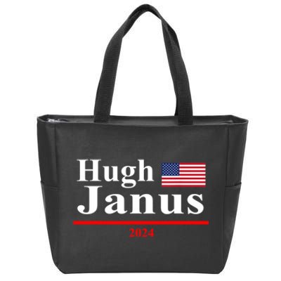 Hugh Janus Funny Presidential Election President 2024 Zip Tote Bag