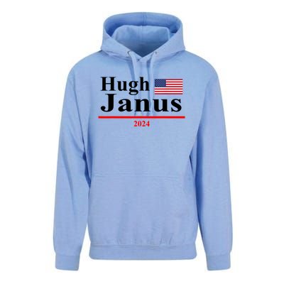 Hugh Janus Funny Presidential Election President 2024 Unisex Surf Hoodie