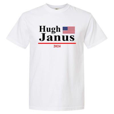 Hugh Janus Funny Presidential Election President 2024 Garment-Dyed Heavyweight T-Shirt