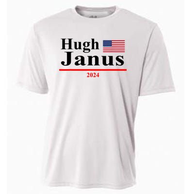 Hugh Janus Funny Presidential Election President 2024 Cooling Performance Crew T-Shirt