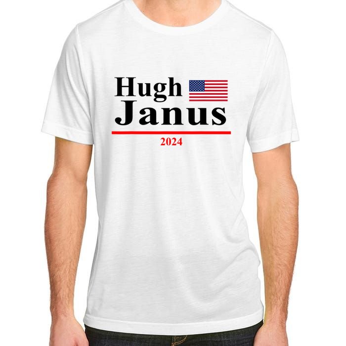 Hugh Janus Funny Presidential Election President 2024 Adult ChromaSoft Performance T-Shirt