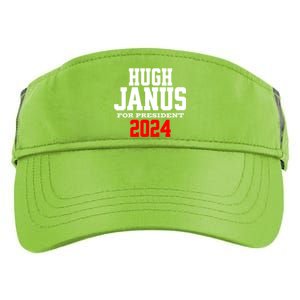 Hugh Janus Funny Presidential Election President 2024 Adult Drive Performance Visor