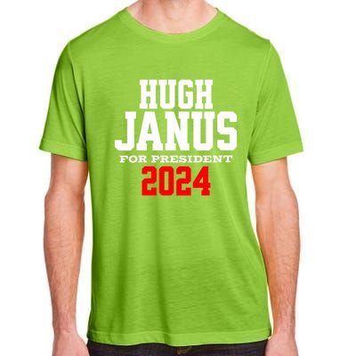 Hugh Janus Funny Presidential Election President 2024 Adult ChromaSoft Performance T-Shirt