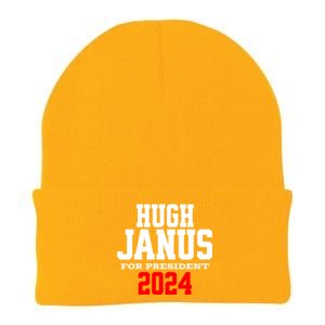 Hugh Janus Funny Presidential Election President 2024 Knit Cap Winter Beanie